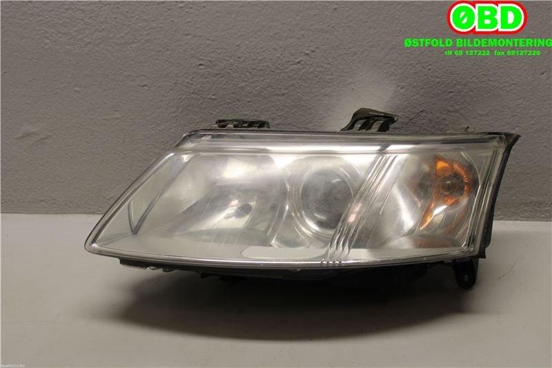 Frontlykt venstre halogen til Saab 9-3 2003-2007 (Type II, Fase 1) (SAAB|)