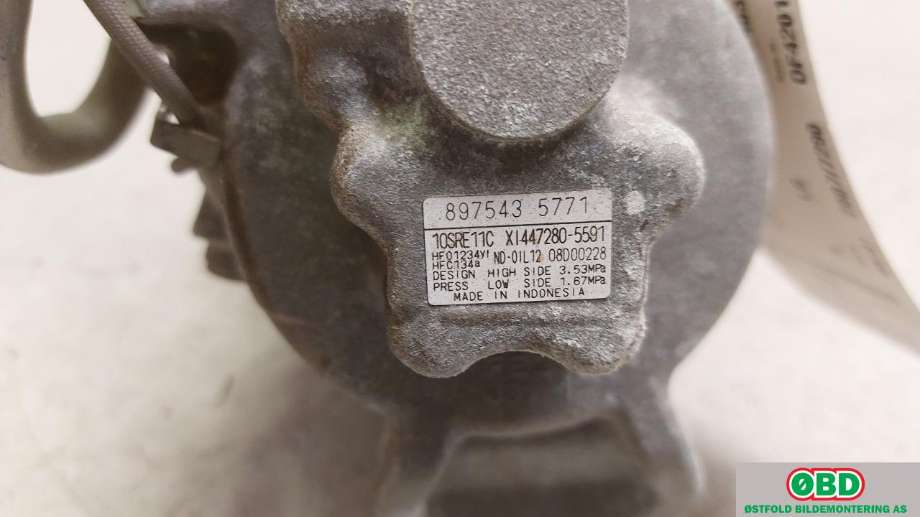 Aircondition kompressor til Isuzu D-Max 2021-->> (Type III)  (ISUZU|)