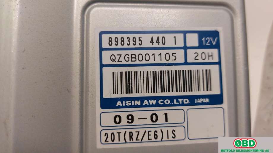 Styreenhet girkasse til Isuzu D-Max 2021-->> (Type III)  (ISUZU||8983954401)