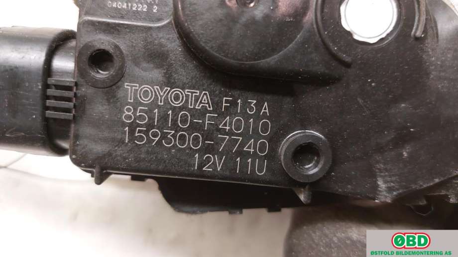 Viskermotor frontrute til Toyota C-HR 2016-->>  (TOYOTA|85110F4010|)