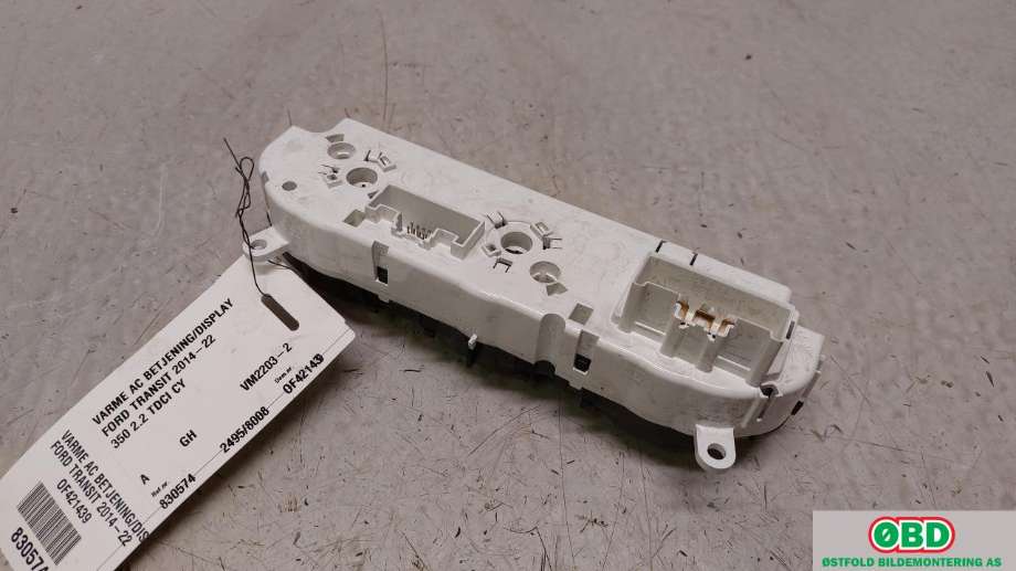 Varmeapparat betjening til Ford Transit 2014-->>  (FORD|1843211|BK2T19980DG|)