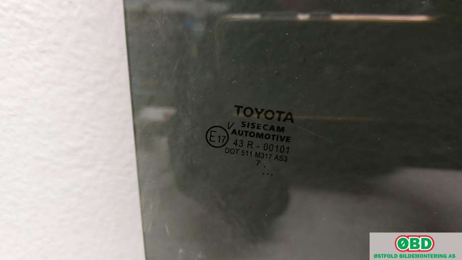 Siderute høyre bak til Toyota C-HR 2016-->> (TOYOTA|68103F4020|)