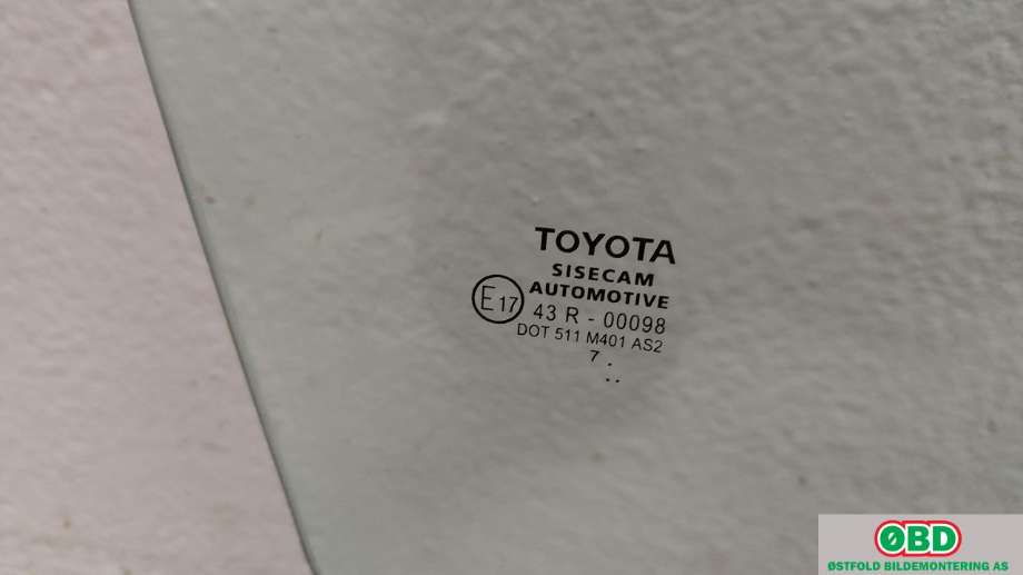 Siderute høyre foran til Toyota C-HR 2016-->>  (TOYOTA|68101F4010|)