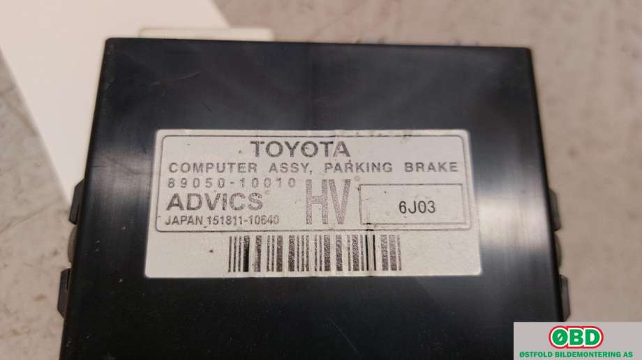 Styreenhet elektrisk parkbrems (EPB - Electric Parking Brake) til Toyota C-HR 2016-->> (TOYOTA|)