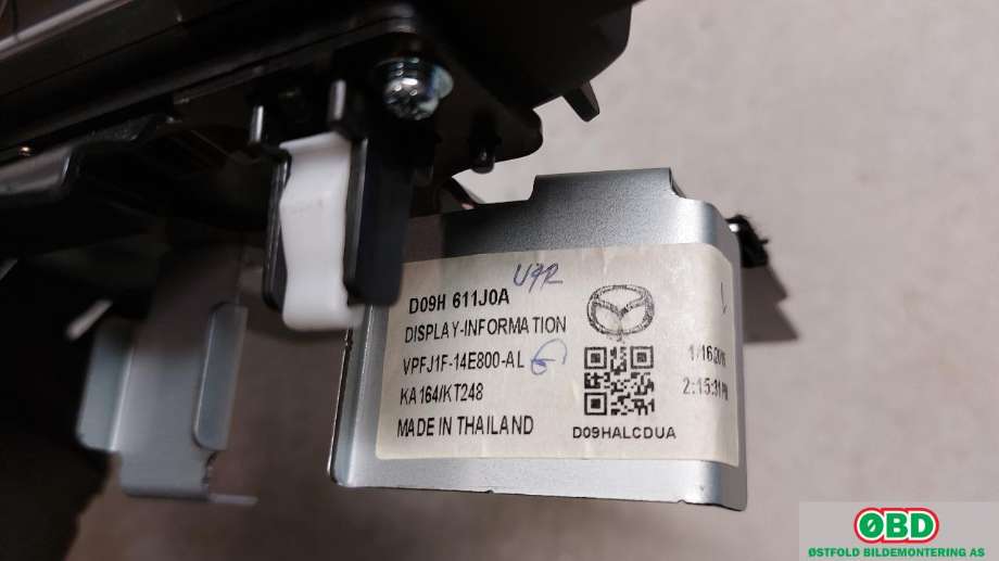 Instrument kjørecomputer til Mazda CX-3 2015-2022  (MAZDA|D09H611J0A|)