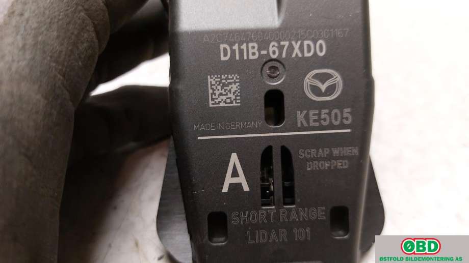 Sensor regnsensor til Mazda CX-3 2015-2022  (MAZDA|D11B-67-XD0B||D11B67XD0)