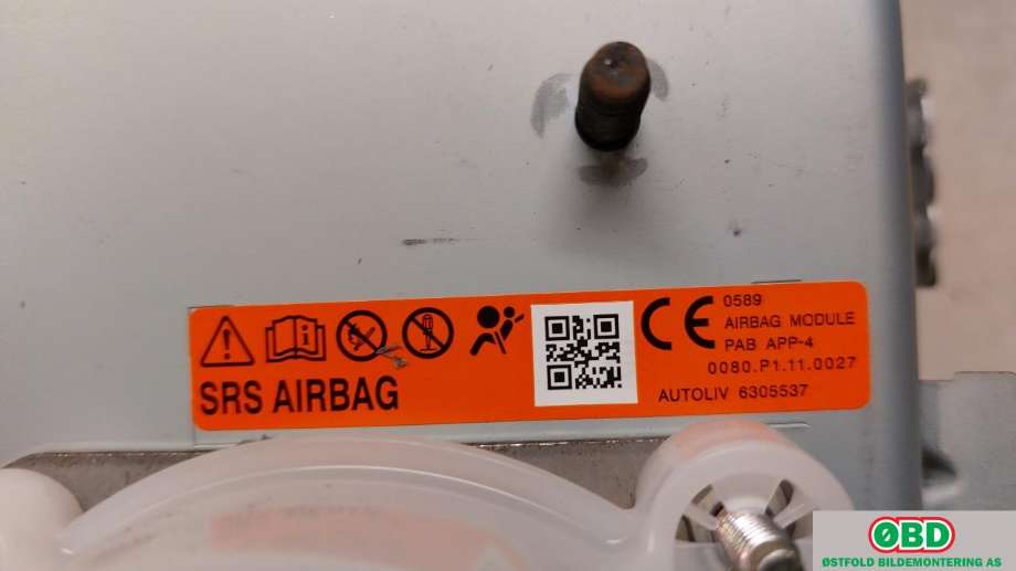 Airbag passasjer til Mazda CX-3 2015-2022  (MAZDA|DB2P-57-K50|)