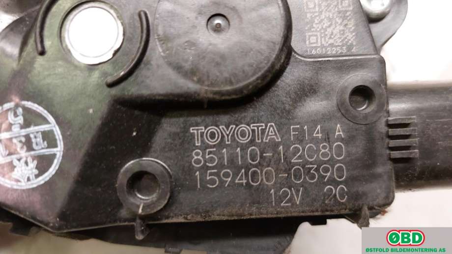 Viskermotor frontrute til Toyota Corolla 2019-->> (TOYOTA|8511012C80|1594000390)