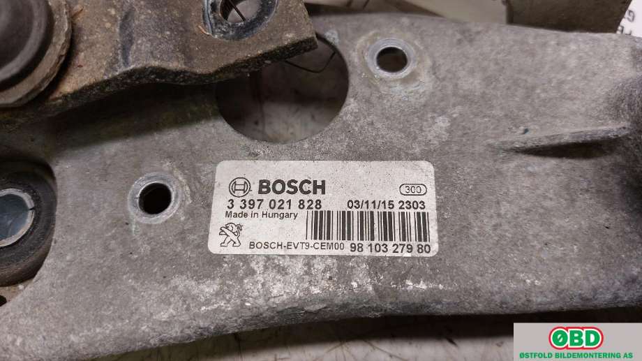 Viskeroverføring til Peugeot 308 2013-2021 (Type II)  (PEUGEOT|9810327980|3397021828)