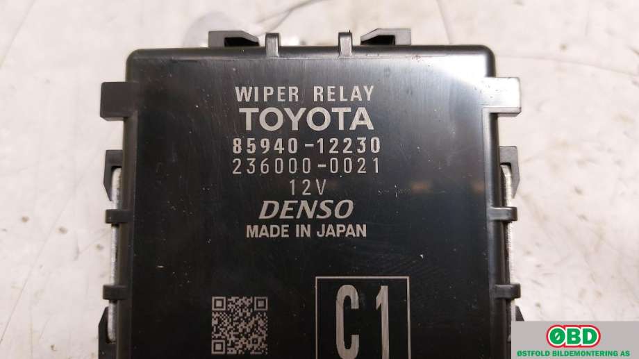 Rele diverse til Toyota Corolla 2019-->>  (TOYOTA|8594012230|)