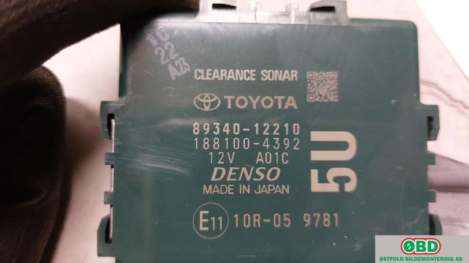 Styreenhet parkering til Toyota Corolla 2019-->>  (TOYOTA|8934012210|)