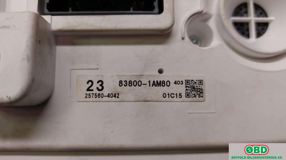Instrumentpanel til Toyota Corolla 2019-->>  (TOYOTA|838001AM80|)