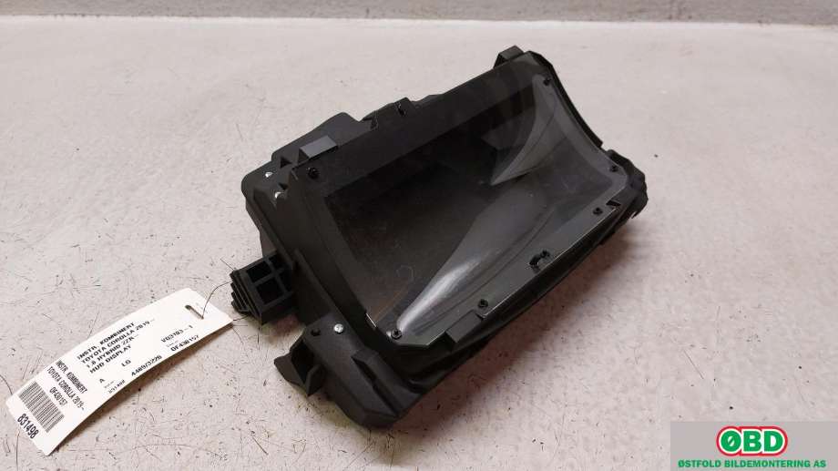 Instrumentpanel til Toyota Corolla 2019-->> (TOYOTA|8310802020|)