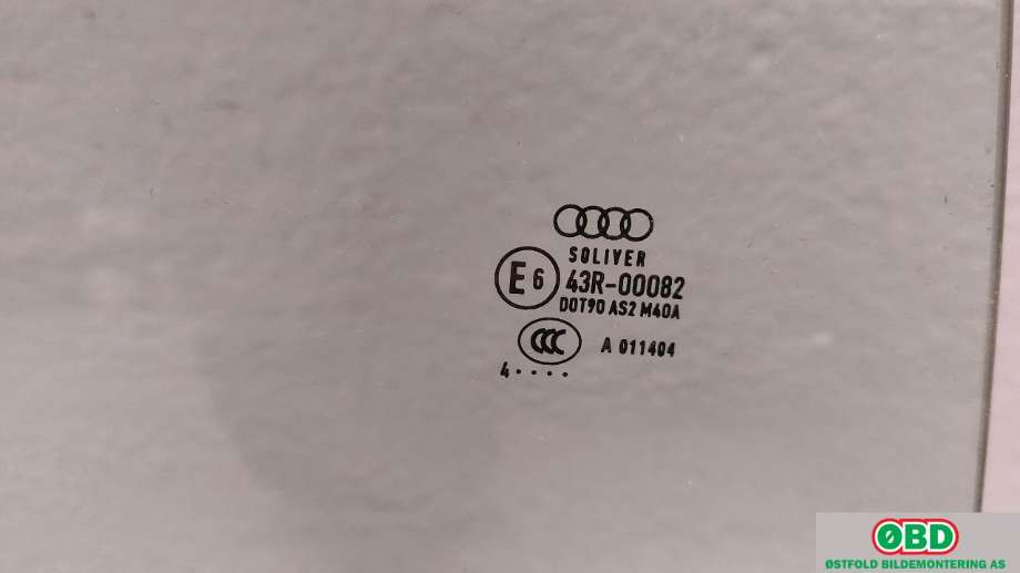 Siderute høyre bak til Audi A5 2007-2016 (Type I) (AUDI|8T8 845 202 B|)