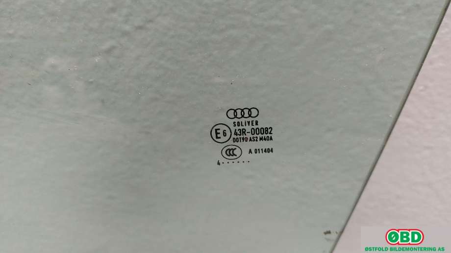 Siderute venstre foran til Audi A5 2007-2016 (Type I) (AUDI|8T8 845 201 B|)