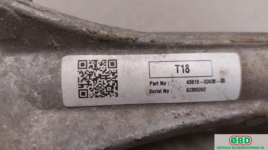 Tannstang til Toyota Corolla 2019-->> (TOYOTA|4551002430|)