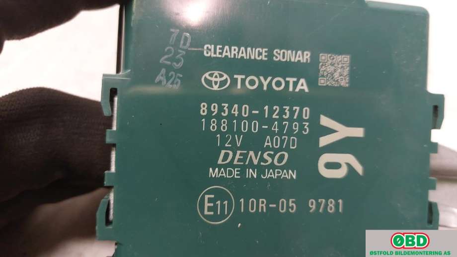 Styreenhet parkering til Toyota Corolla 2019-->> (TOYOTA|8934012370|)