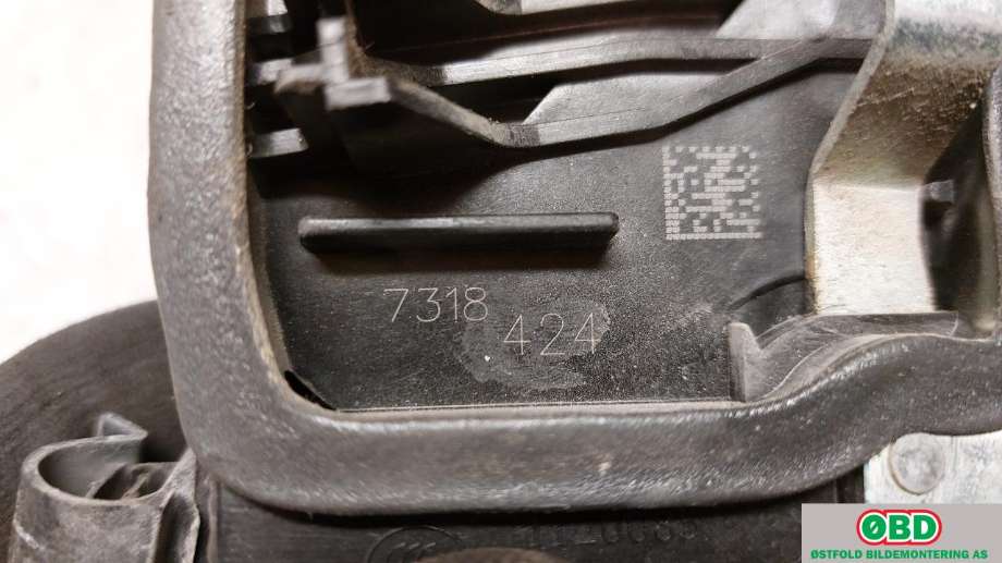 Låsekasse høyre foran til BMW X5 2007-2013 (E70) (E70) (BMW|51 21 7 276 668|)