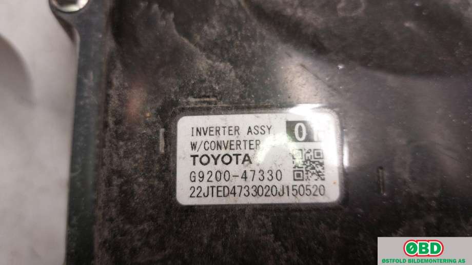 Inverter hybrid til Toyota Corolla 2019-->>  (TOYOTA|G920049135||G920047330)