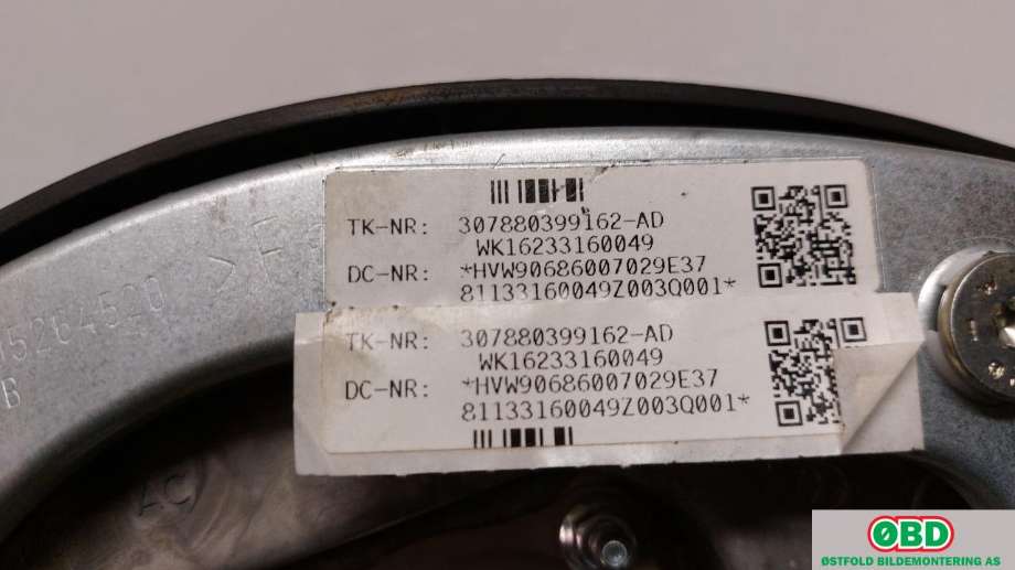 Diverse deler til VW Crafter 2011-2016 (Type I, Fase 2) (VOLKSWAGEN|2E0 880 202 E|)