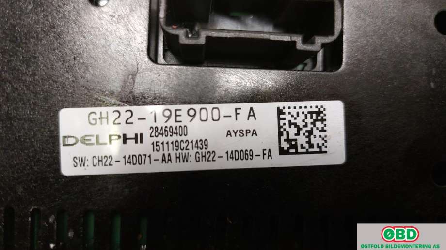 Varmeapparat betjening til Land Rover Discovery 2009-2017 (Type IV) (LAND-ROVER|LR070846||GH2219E900FA)