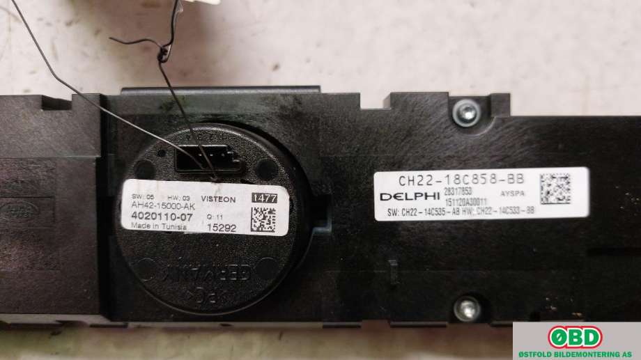 Bilstereo diverse til Land Rover Discovery 2009-2017 (Type IV)  (LAND-ROVER|LR029583||CH2218C858BB)