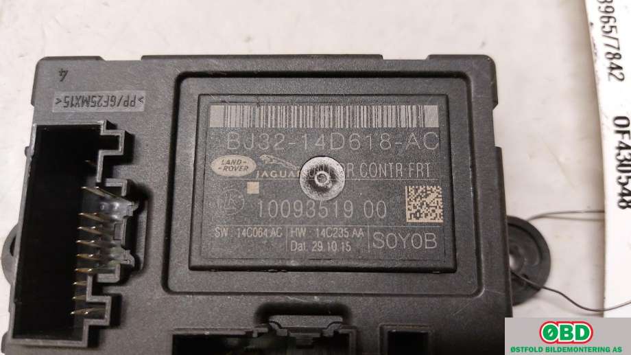 Styreenhet dør venstre foran til Land Rover Discovery 2009-2017 (Type IV) (LAND-ROVER|LR044070||BJ3214D618AC)