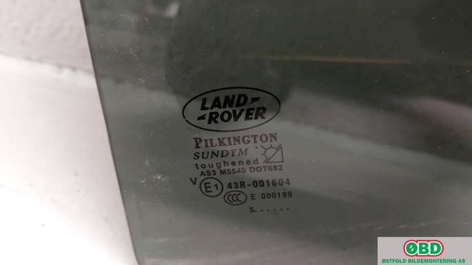 Siderute venstre bak til Land Rover Discovery 2009-2017 (Type IV) (LAND-ROVER|CVB500310|)