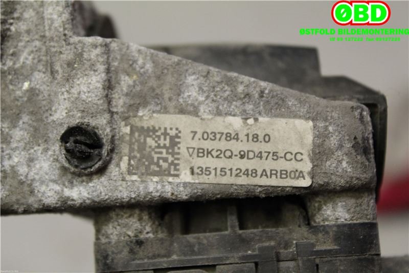 EGR-ventil til Peugeot Boxer 2014-->> (Type III, Fase 2) (PEUGEOT|9800555380|)
