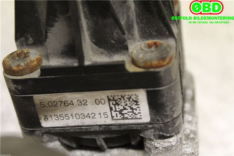 EGR-ventil til Peugeot Boxer 2014-->> (Type III, Fase 2) (PEUGEOT|9800555380|)