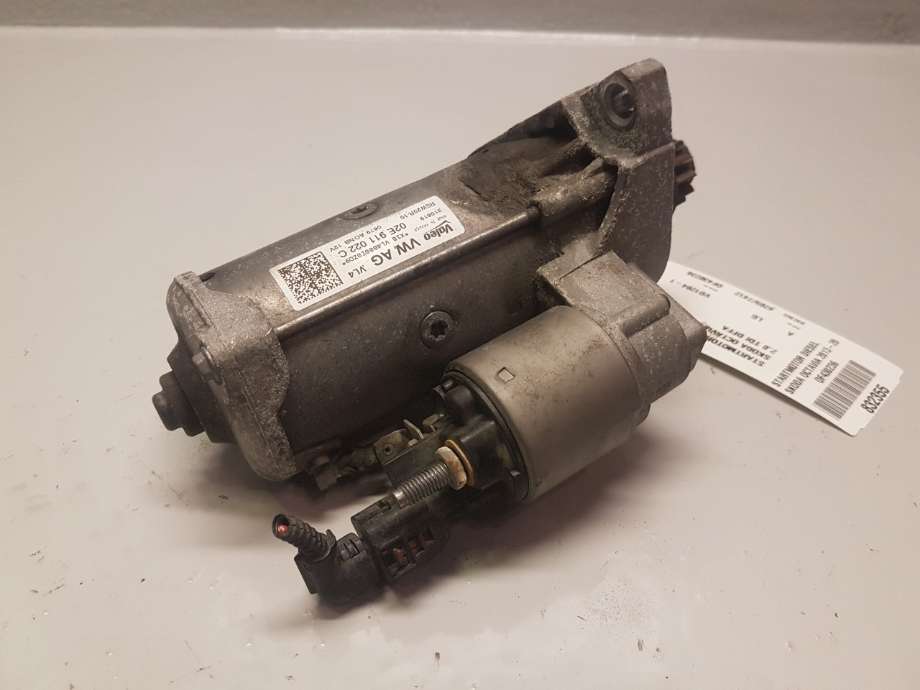 Starter diesel til Škoda Octavia 2017-2020 (Type III, Fase 2)  (SKODA|02E 911 022 C||02E911022C)