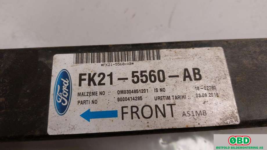 Fjær bak bladfjær til Ford Transit Custom 2013-2023 (Type I)  (FORD|2359688||FK215560AB)