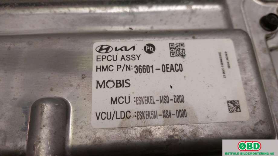 Inverter elbil til Kia e-Soul 2019-->> (Type III)  (KIA|366010EAC0|)