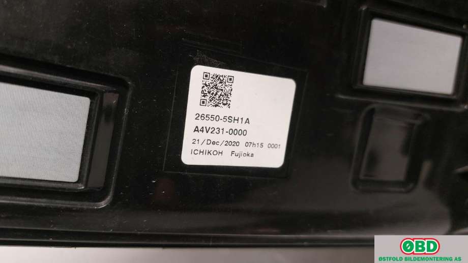 Baklykt høyre til Nissan Leaf 2018-->> (Type II)  (NISSAN|265505SH1A|)
