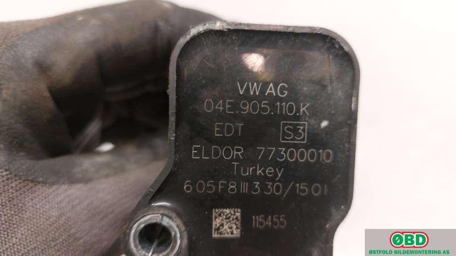 Coil elektronisk til Škoda Fabia 2014-2021 (Type III)  (SKODA|04E 905 110 K|04E 905 110 P|04E905110K)