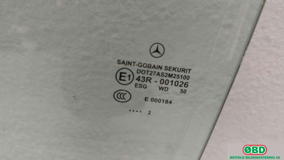 Siderute venstre bak til Mercedes CLS 2011-2017 (C218) (C218) (MERCEDES|A 218 735 01 10|)