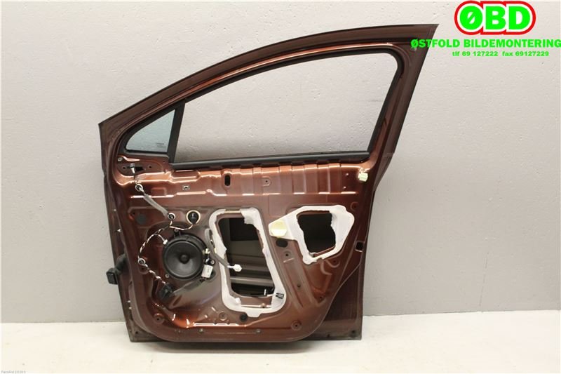 Dør høyre foran til Renault Zoe 2013-2019 (Fase 1) (RENAULT ZOE|801003119R|801004005R|)