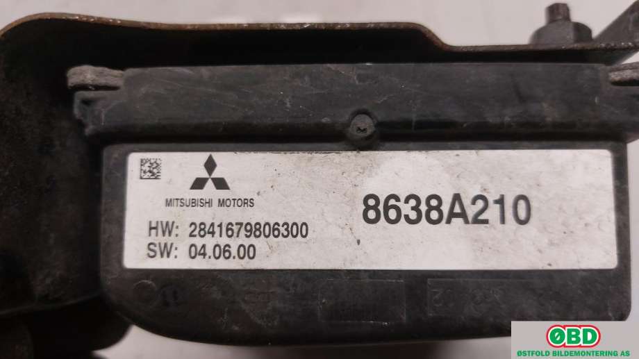 Sensor radar til Mitsubishi Outlander 2015-->> (Type III, Fase 2) (MITSUBISHI|8638A210|)