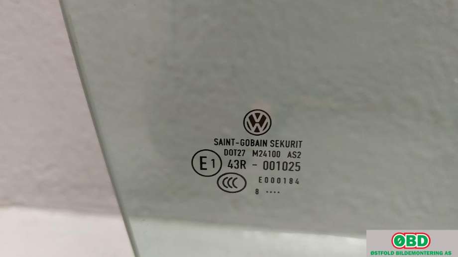 Siderute høyre foran til VW Caddy 2015-2020 (Type III, Fase 3) (VOLKSWAGEN|1K8 035 150 L|)