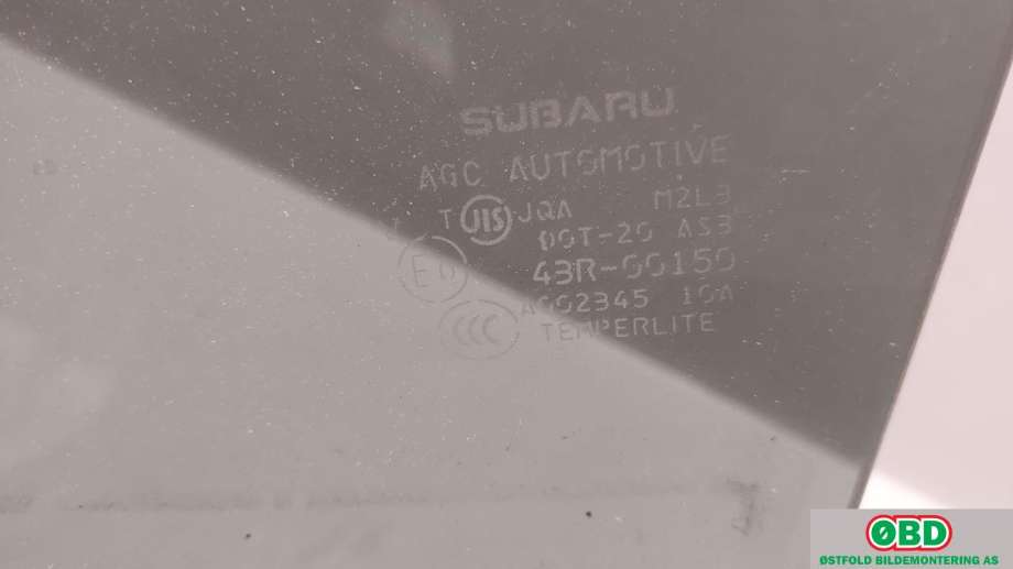 Siderute høyre bak til Subaru XV 2018-->> (Type II)  (SUBARU|)