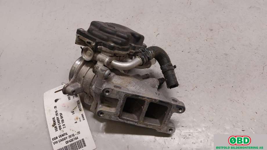 EGR-ventil til VW Caddy 2015-2020 (Type III, Fase 3) (VOLKSWAGEN|04L 128 063 AA|)