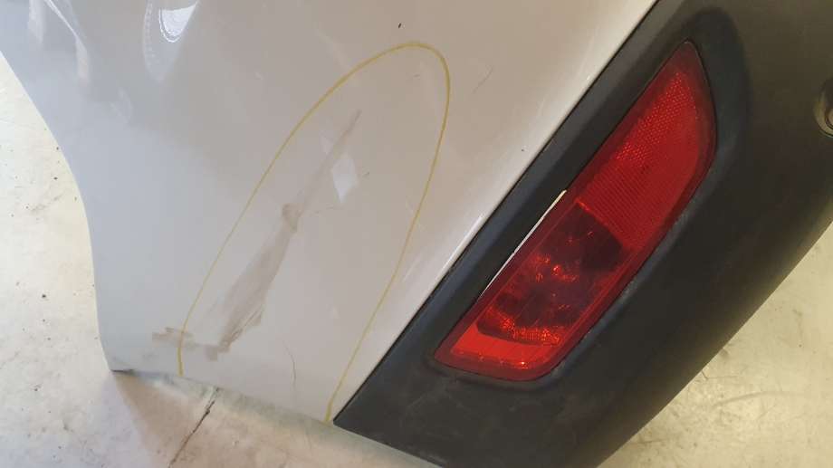 Støtfanger bak til Volvo XC60 2008-2013 (Type I, Fase 1)  (VOLVO|39867211|)
