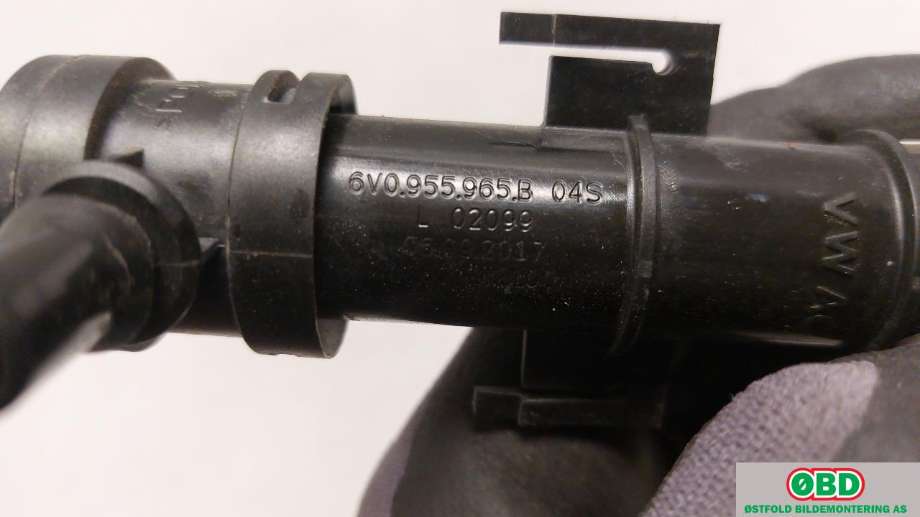 Lyktespylerdyse til Škoda Fabia 2014-2021 (Type III) (SKODA|6V0 955 965 B||6V0955965B)
