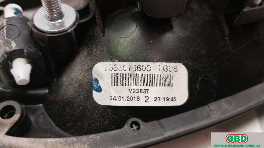 Dørhåndtak utv venstre foran til Fiat Doblo 2010-->> (Type II)  (FIAT|735507860|)