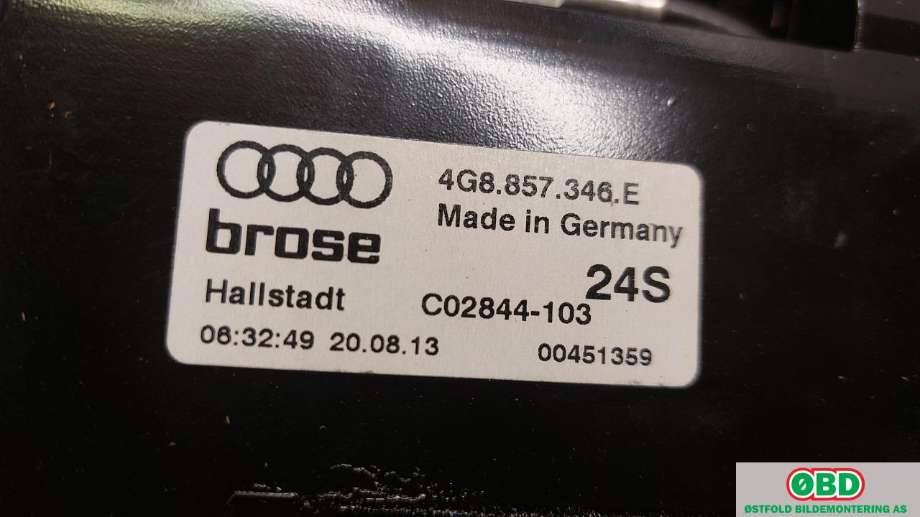 Instrument kjørecomputer til Audi A7 2010-2014 (Type I, Fase 1)  (AUDI|4G0 919 607 H|)