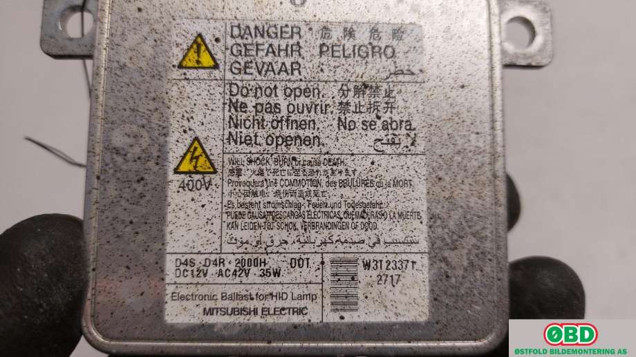 Styreenhet xenon/ballast til Mitsubishi Outlander 2012-2015 (Type III, Fase 1)  (MITSUBISHI|8301C463|W3T23371|)