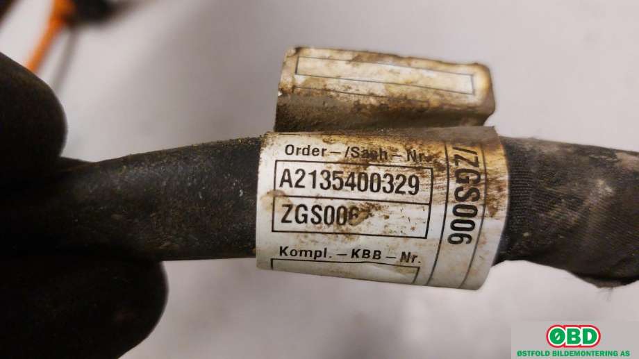 Kabel høy volt (HV) hybrid til Mercedes GLC 2015-2022 (X253) (X253) (MERCEDES|A 253 540 98 25||2535409825)