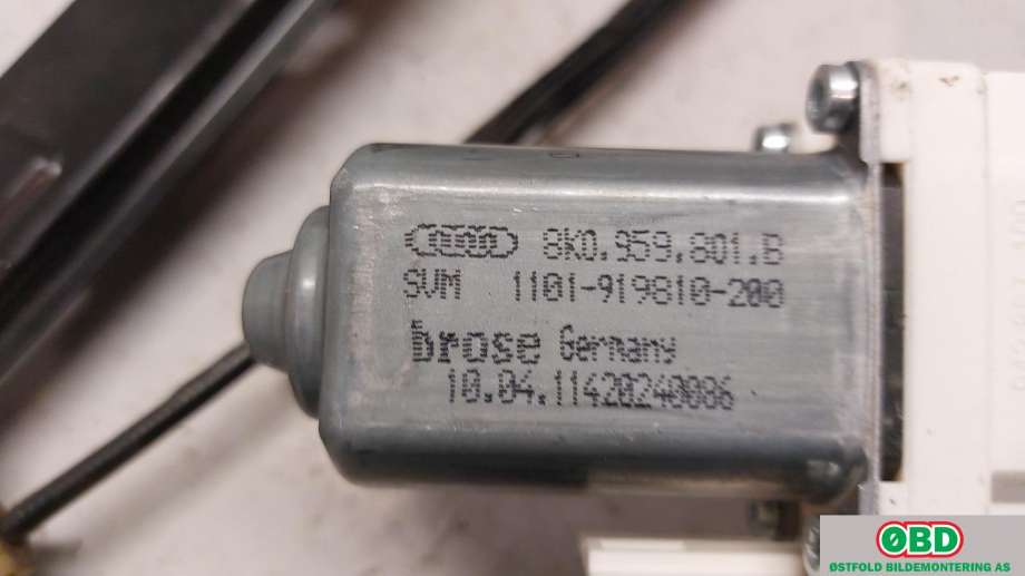 Ruteheis høyre bak til Audi A7 2010-2014 (Type I, Fase 1)  (AUDI|4G8 839 462 A|)