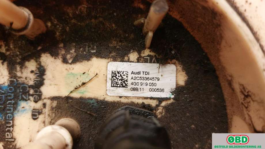 Styreenhet drivstoffpumpe til Audi A7 2010-2014 (Type I, Fase 1)  (AUDI|4G0 919 050 A||4G0919050)