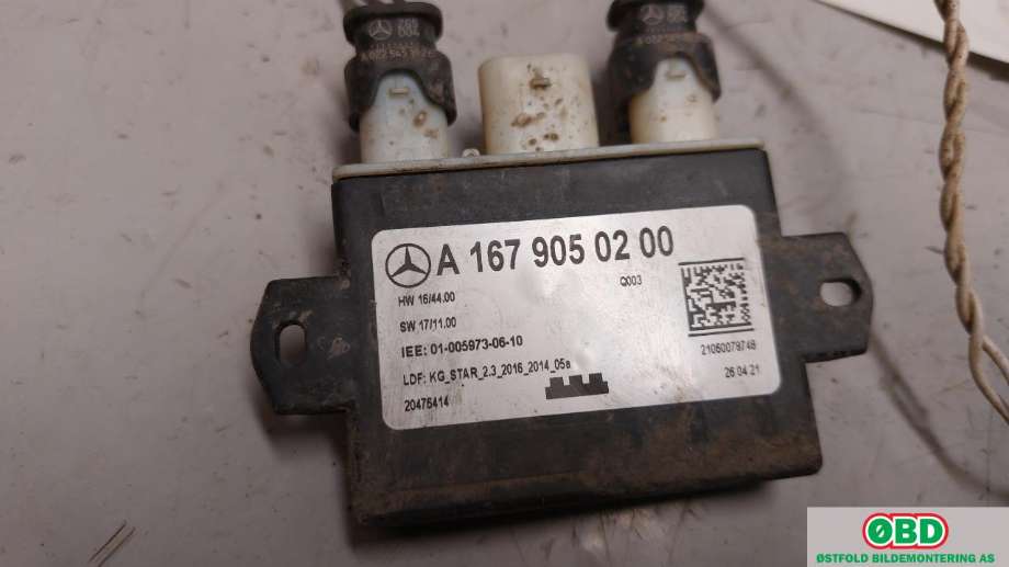 Diverse deler til Mercedes GLC 2015-2022 (X253) (X253) (MERCEDES|A 167 905 02 00||1679050200)